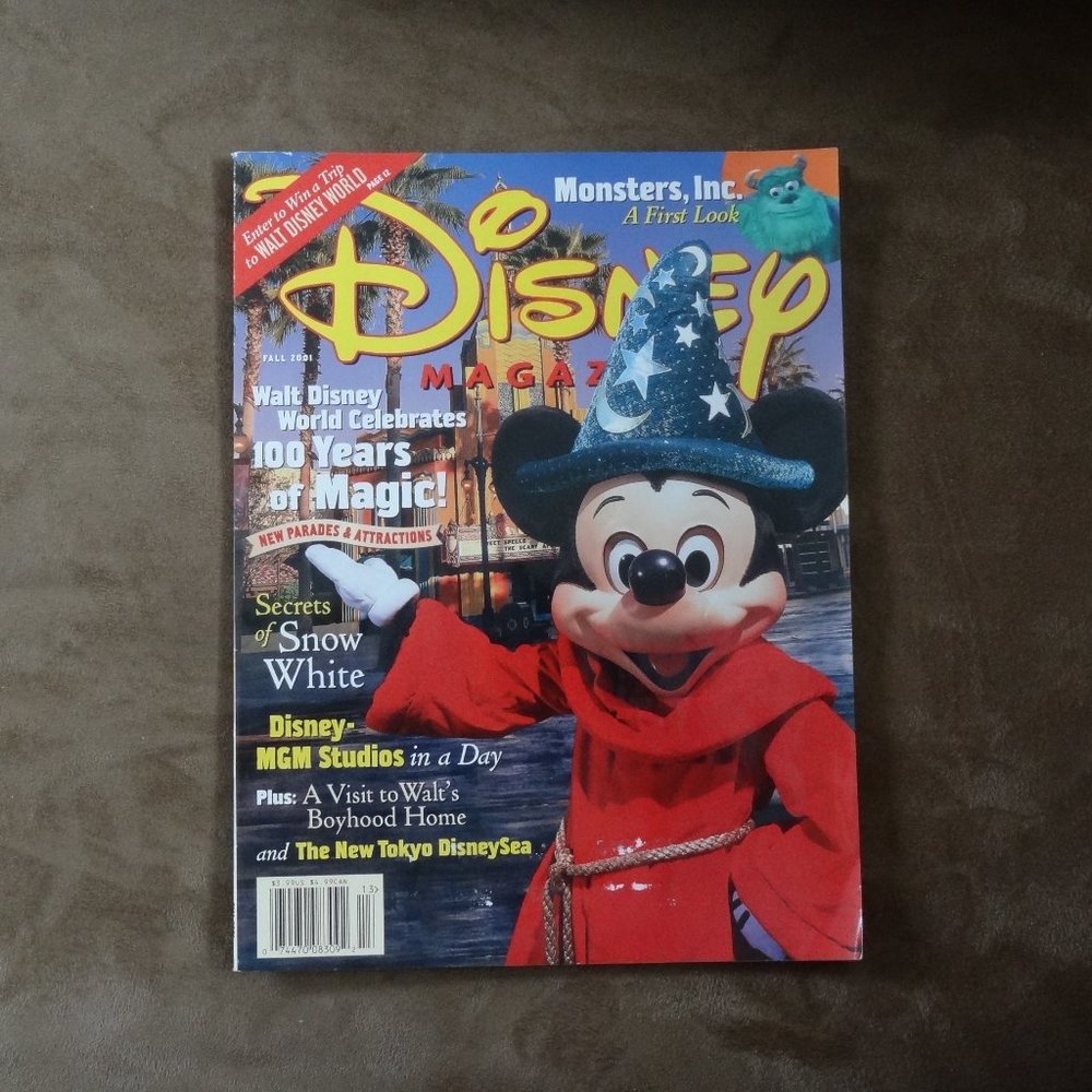 Disney Magazine ~ Fall 2001